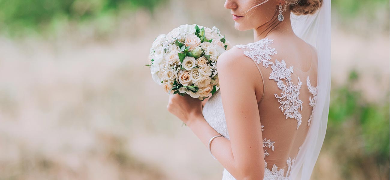 Bride Holding a Flower Bouquet — Formals in Darwin, NT